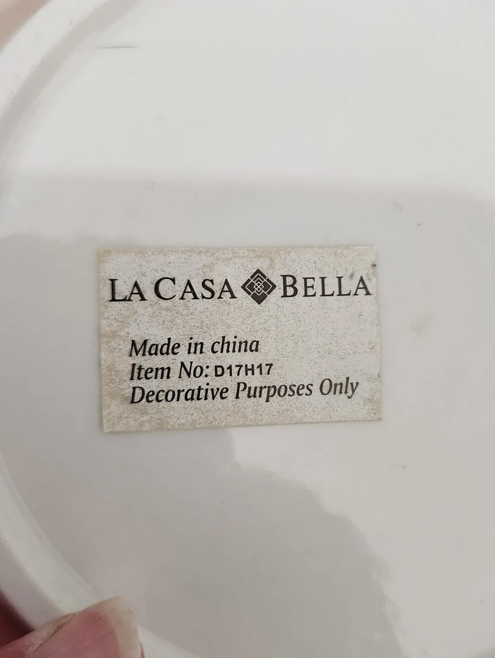 La Casa Bella Black & Gold Pineapple 